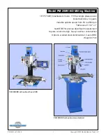 Precision matthews PM 25MV-BD Manual preview