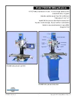 Preview for 1 page of Precision matthews PM-25MV Manual