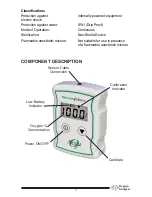 Preview for 9 page of Precision Medical Accu O2 PM5950 User Manual