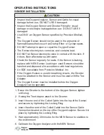 Preview for 12 page of Precision Medical Accu O2 PM5950 User Manual