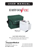 Предварительный просмотр 1 страницы Precision Medical Easy Go Vac PM66 Series User Manual