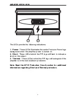 Предварительный просмотр 7 страницы Precision Power A100.2 Owner'S Manual