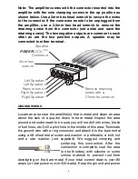 Предварительный просмотр 10 страницы Precision Power A100.2 Owner'S Manual