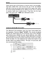 Предварительный просмотр 16 страницы Precision Power A100.2 Owner'S Manual