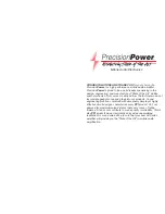 Preview for 2 page of Precision Power A204 Owner'S Manual