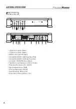 Предварительный просмотр 5 страницы Precision Power ATOM A1000.5D Manual