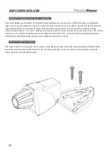 Предварительный просмотр 12 страницы Precision Power ATOM A1000.5D Manual