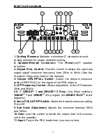 Preview for 14 page of Precision Power D1000/1 Owner'S Manual