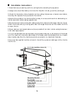 Предварительный просмотр 6 страницы Precision Power E.DZ Owner'S Manual And Installation Manual