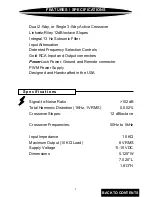 Preview for 3 page of Precision Power EPX223 Owner'S Manual