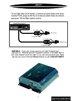 Preview for 10 page of Precision Power EPX223 Owner'S Manual