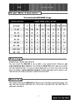 Preview for 5 page of Precision Power MA2150 Owner'S Manual