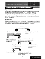 Preview for 16 page of Precision Power MA2150 Owner'S Manual