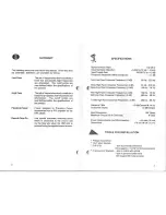 Preview for 4 page of Precision Power OMX-432 Operator'S Manual