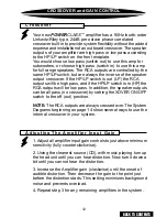 Preview for 14 page of Precision Power PC21400 Owner'S Manual