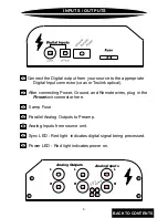 Preview for 8 page of Precision Power PowerClass DAC348 Owner'S Manual