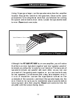 Preview for 14 page of Precision Power PowerClass PC1400 Instruction Manual