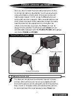 Предварительный просмотр 9 страницы Precision Power PowerClass PC4200 Owner'S Manual