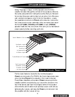 Предварительный просмотр 10 страницы Precision Power PowerClass PC4200 Owner'S Manual