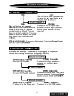 Preview for 19 page of Precision Power PowerClass PC6800 Owner'S Manual