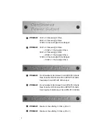 Preview for 3 page of Precision Power PPI4240 Owner'S Manual