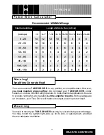 Preview for 5 page of Precision Power TD 4100 Owner'S Manual