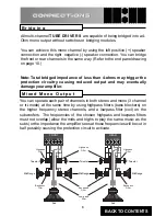 Preview for 8 page of Precision Power TD 4100 Owner'S Manual