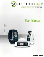 Precision Pro GPS GOLF BAND User Manual предпросмотр