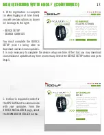 Предварительный просмотр 17 страницы Precision Pro GPS GOLF BAND User Manual