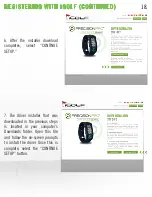 Предварительный просмотр 18 страницы Precision Pro GPS GOLF BAND User Manual