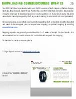 Предварительный просмотр 20 страницы Precision Pro GPS GOLF BAND User Manual