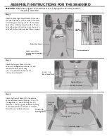 Предварительный просмотр 2 страницы Precision Products SB6000RD Assembly Instructions & Parts List