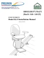 Precision Stairlifts LEGACY ELEGANCE II Installation Manual preview