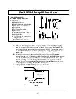 Preview for 47 page of Precision Water Distillers PWS 12-20 Owner'S Manual