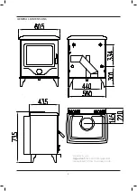 Preview for 3 page of Precision Horse Flame HF910-B Instruction Manual