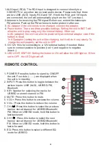 Preview for 5 page of Precision PA0825B User Manual