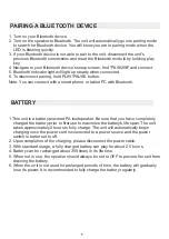 Preview for 8 page of Precision PA0825B User Manual