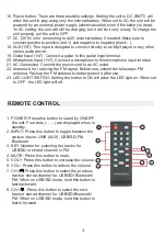 Preview for 5 page of Precision PA1230B User Manual