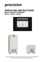 Precision PCF15 Operating Instructions Manual preview