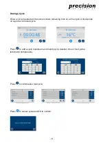 Preview for 6 page of Precision PCF15 Operating Instructions Manual