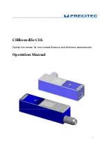 PRECITEC CHRocodile CLS0.2 Operation Manual preview