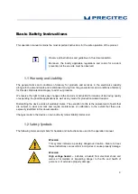 Preview for 8 page of PRECITEC CHRocodile CLS0.2 Operation Manual