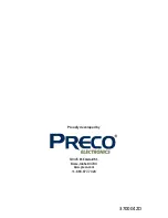 Preview for 28 page of Preco Electronics PreView Plus Setup Manual