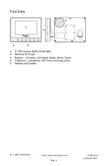 Preview for 5 page of Preco PVM510 Operating Manual/Installation Manual