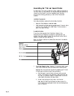 Preview for 6 page of Precor 718e Owner'S Manual