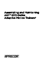 Preview for 3 page of Precor AMT 800-Series Assembling And Maintaining Manual