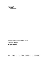 Precor C936i Owner'S Manual preview