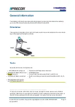 Preview for 12 page of Precor C952 Service Manual