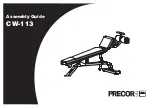 Precor CW-113 Assembly Manual preview