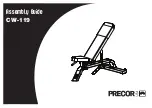 Precor CW-119 Assembly Manual preview